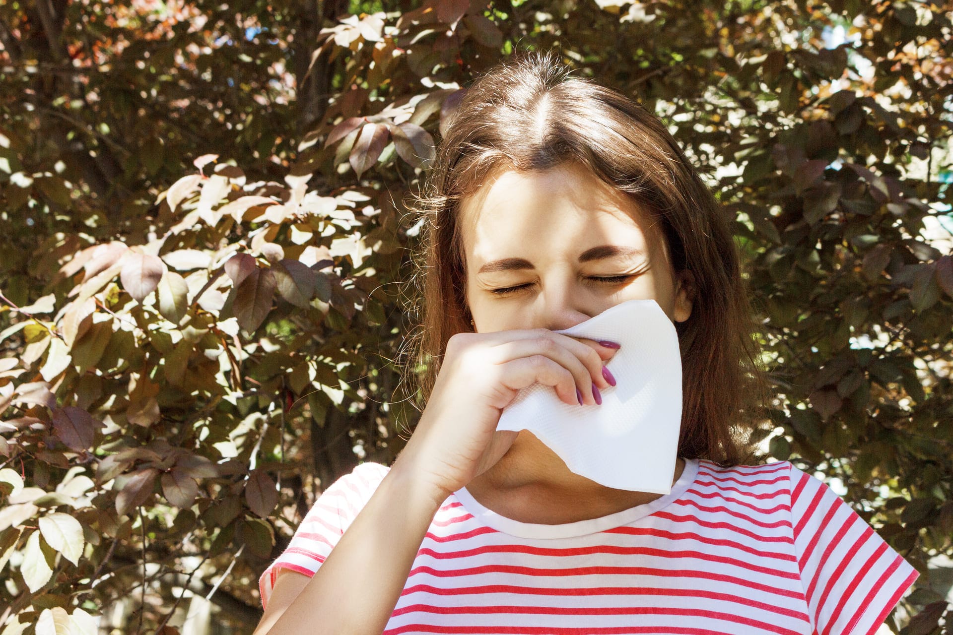 rinite alérgica em dias secos